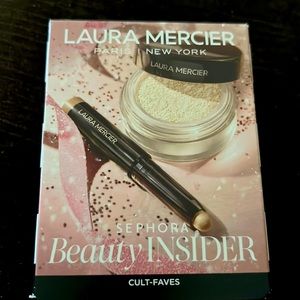 Laura mercier translucent setting face powder and caviar eye shadow stick.NIB.🎁
